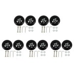 수하워터 가방 교체 휠 OD 80mm 10 세트 : 모두모아일이