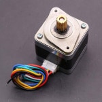 Nema 17 스테퍼 모터 마인베아 42 2 상 4 와이어 0 28Nm 37 5mm Nema17 스테핑 1 8 3D 프린터 용 구리 기어 포함 : 벨몬트스토어