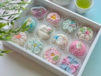 상견례 화과자 첫인사선물 웨딩 12구 결혼답례 수제디저트 보자기포장 천안아산세종청주대전 : 달봄다과