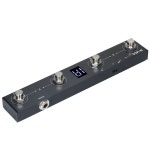 M-VAVE 초콜릿 BT 무선 미디 컨트롤러 충전식 4 버튼 휴대용 풋 페달 APP 제어 기타 부품 : 정민탑원상사