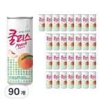 쿨피스 주스 음료수 복숭아맛 230ml 90개 417829 : 김리다매