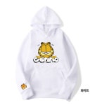 가필드 고양이 애니메이션 만화 특양면 후드티 티셔츠 A0352 : 티퍼블릭16
