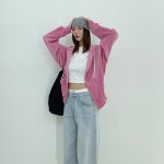 디투 케룸 벨루아 후드집업 : 이니핏