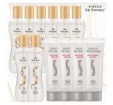 실크테라피 3D 볼류마이징 에센스 150ml x 8개 + 샤인 로즈힙 트리트먼트 100ml x 4개 : 동미승이 잡화점