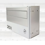 우체국통 우편수취함 우채통 우편통 다세대우편함 270x160x120mm : EDDG