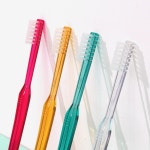 미소덴탈 두줄모칫솔 와타나베 임플란트  치과 2줄모 : 톡톡그린