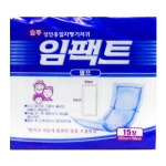승주상사 임팩트 일자형 기저귀 4팩(60장) 성인용 : 정우엘이디