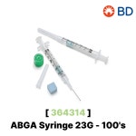 BD ABGA Syringe 3ml 22G 364314 동맥혈채혈주사기 동맥혈 채취용 혈액가스 : 부림약품