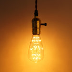 LED 에디슨 디자인 눈꽃전구 ST64 2W : 남영전기조명