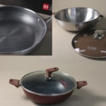 [한일기물] 고급 주방웍 3종 - 3중 통스텐 웍 30cm : 온다용운시장협동조합