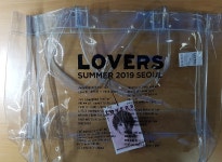 박효신 러버스콘 비닐 가방 검정색 새제품 : 민트씨디