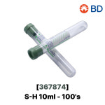 BD 진공채혈관 베큐테이너 vacutainer heparin 10ml 367874 채혈튜브 : 부림약품