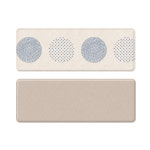 파크론 블루스팟 소형 주방매트 인테리어 PVC 다용도 양면 쿠션 발매트 현관 싱크매트 : 파크론몰