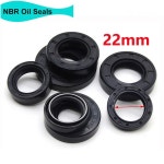 고무 NBR 22 씰 10개 2개 블랙 22MM 47 니트릴 38 더블 40 오일 샤프트 42 5개 ID 48 립개스킷 32 TC 50/52 8 35 45 5 : 코스모글로벌