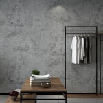 셀프인테리어 벽지 복고풍 오래된 산업 스타일  시멘트 회색 레스토랑 호텔 의류 매장 01 리얼 시멘트 패턴시멘트 그레이 H7108 : 제브몰