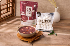 [오동리 팥죽] 국내산팥과 찹쌀로 만든 달지 않은 동지새알팥죽(680g 팥물상온보관) : 칼국수한마당 오동리팥죽