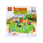 보드게임 토끼경주 업그레이드 토끼달리기 가족게임 룰렛 장난감 바니랜드 : bunnyland