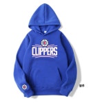 LA 클리퍼스 농구 특양면 후드티 티셔츠 A0376 : 티퍼블릭16