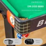 미니포켓볼 당구대 보드 소형 당구 스포츠 게임 접이식 나뭇결 (110cm) : 하송송