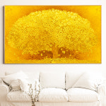 돈들어오는 그림 거실 현관 풍수 인테리어 액자 돈나무 친구집들이선물 황금돈나무 포스터종이 초소형 3호 [27.3x16cm] : 에덴미술