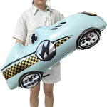 5 파티 팩당 생일 대형 레이스카 콘 휠 카 풍선 장식 레이싱 개 트래픽 : 린스하우스시즌3