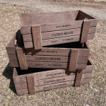 나무 상자 원목 사과 수납 인테리어 대형 공간 박스 카페도브라질(소) : 왓위셀