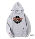 슬립낫 Slipknot 헤비메탈 록 밴드 특양면 후드티 티셔츠 A0385 : 티퍼블릭16
