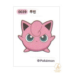 [0039 푸린] 포켓몬 포켓몬빵 띠부띠부씰 스티커 띠부씰 : BLACK DANIEL