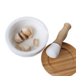 도자기 미니절구 약절구 막자사발 낮은형 : UH홈데코스토어