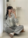 노아 체크 셔츠 : 유느와르 younoir