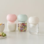 리카리카 휴대용 원터치 강아지 산책 물통 애견 물병 : 리카리카 스토어