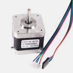 NEMA 59 2 5A 스텝 8 스텝퍼 5OZ 1M 도 케이블 모터 와이어 17HS4401 1 듀폰 42BYGH 상 IN 42NCM 4 롱 17 : 스카이로지스