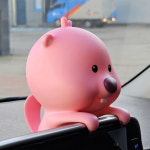 잔망루피 차량용 방향제 네비 모니터 피규어 걸이형 귀여운 캐릭터 자동차꾸미기 블랙체리 : 짐니 마켓