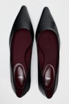 자라 공홈 에나멜 포인티드 슈즈 FAUX PATENT POINTED TOE SHOES 1532/410 : bymim