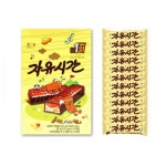 해태 자유시간 초코바 오리지널 12입 외 1종 개별포장 대용량초콜릿 : 니나노마켓몰