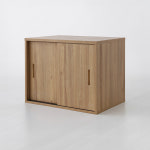 미란스 2문 수납장 5645 CHM4556 560x400x450mm, 2단, 캄포어베니어 0585.8378 : 마켓비 공식스토어