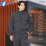 유니보스 UBS 1601 겨울 작업복 패딩 점퍼 현장 목공 노가다 잠바 : 엄지작업복