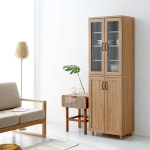 레탄토 높은4문 수납장 SHM18058 580x395x1800mm, 2단, 캄포어베니어 7525.6327 : 마켓비 공식스토어