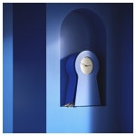 IKEA PS 1995 이케아 피에스 1995 시계, 블루, 48 cm : 콰타소7