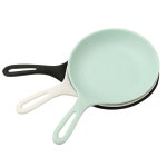 박정원 앞접시 국자 손잡이 접시 21센치 스푼 먹방 그릇 화이트 (13.5cm) : 별하스토아