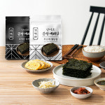 담미소 재래 미니김 절단김 선물세트 / 한입크기로 자른 전남 무안 도리포 지주식 곱창김 : 담미소