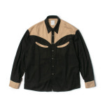 엘나인 L9 BEIGE BLACK RAYON WESTERN SHIRT SIGNATURE YORK : 네스트 스토어