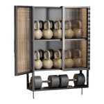 상암 화장실앞수납장 서랍장 화장실 수납장 틈새 딥블랙 단도어 가로30cm : 상암하늘