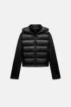 ZARA 자라 네오프렌 이펙트 패딩 점퍼 4391742 4391/742 : MO AND CO