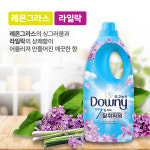다우니 탈취파워 레몬그라스와 라일락 초고농축 섬유유연제 리필 4.1L 1개+장원영 포토 엽서 1개 : 다우니페브리즈공식몰
