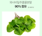 프리미엄 와사비잎추출물 이소비텍신 정 600mg x 60정 : 제이미커머스