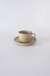 Brown rim coffee mug / 브라운 림 커피잔 / 커피잔세트 도자기찻잔 : 쿠에 CUE