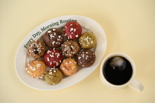 슈와게뜨 슈게트 1박스 (24개입/오리지널/초코/홍국쌀가루/모시/오레오/유자) Chouquette (보냉포장포함) : 슈와게뜨