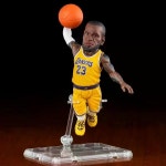 NBA 농구스타 피규어 르브론 제임스 커리 톰슨 시뮬레이션 인형 탁상용 장식 LeBron James Normal Packaging : 스마트Shop