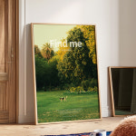 1+1 인테리어포스터 숲 자연 유럽 풍경 빈티지 포스터 센트럴파크A A4 : 그리머스